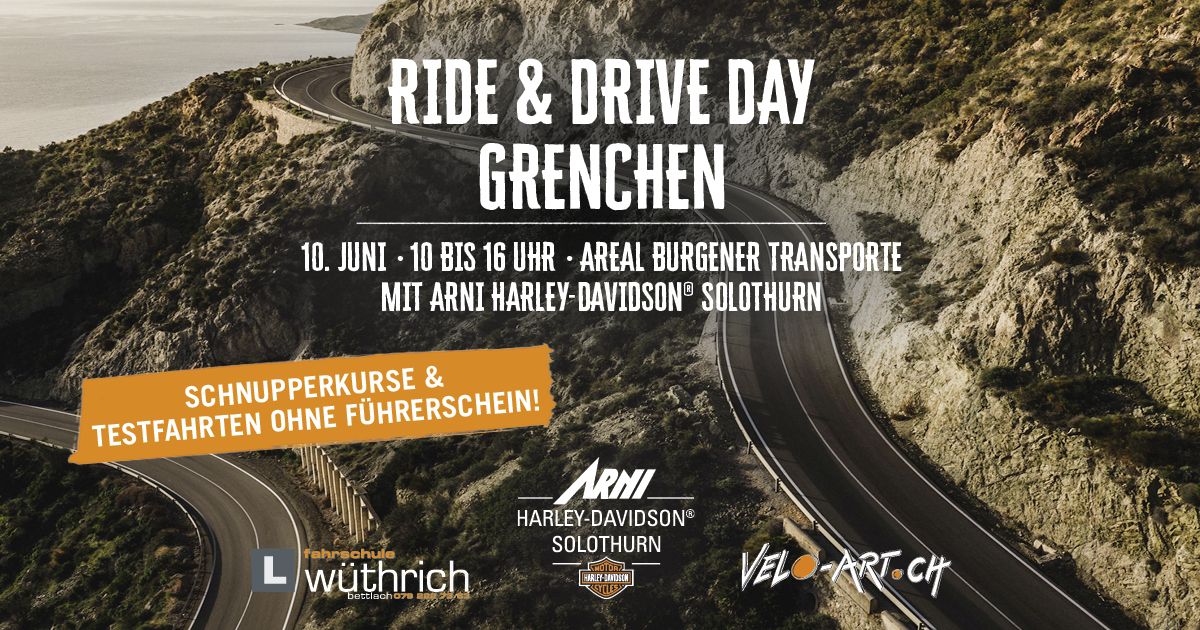 Ride & Drive Day Grenchen 10. Juni 2018
